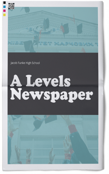 Design your A levels newspaper