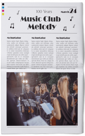 Music Club Newspaper