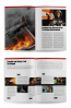 Template for fire brigade magazine