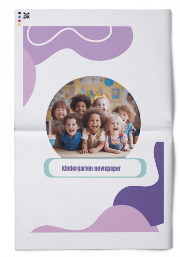 Design your kindergarten newspaper