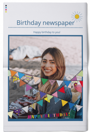 Design your birthday newspaper