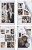 Template for silver wedding newspaper